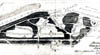 Henlopen Acres Delaware hand-drawn map in 1936