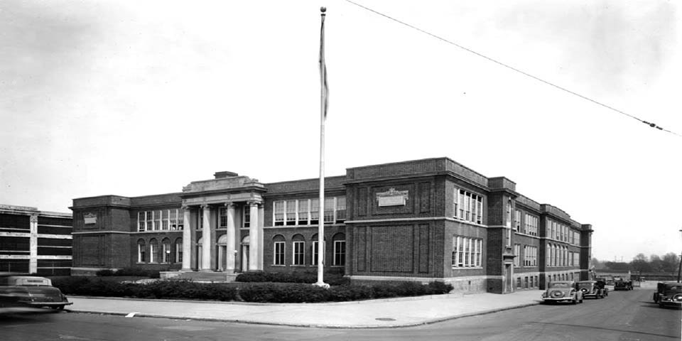 HOWARD HIGH SCHOOL 3rd and Poplar Streets in Wilmington DE circa 1930s