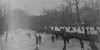 ICE SKATERS NEAR THE BRANDYWINE RIVER IN WILMINGTON DE 1914