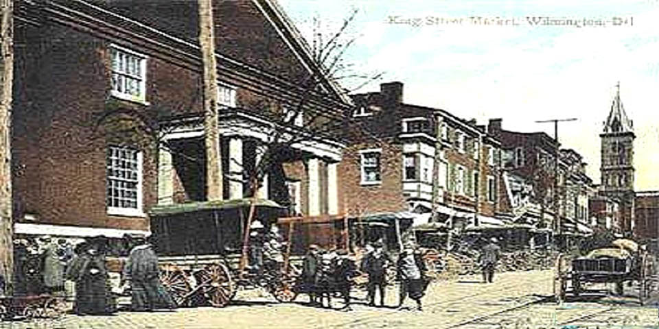 KING STREET WILMINGTON DE between 7th and 8th streets circa 1905