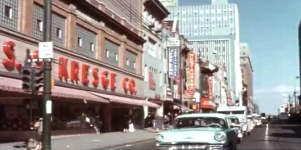 Kresges Department Store on 8th and Market Streets in Wilmington DE 1950s