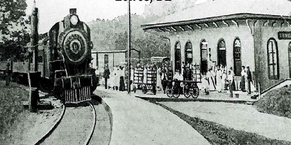 LEWES DELAWARE TRAIN STATION IN 1870