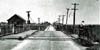 Lewes Delaware Savannah Road drawbridge over Canal looking east in 1925