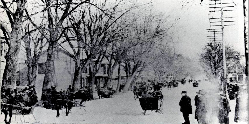 Main Street in Newark Delaware 1910