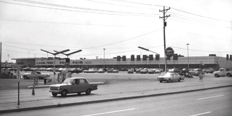 MIDWAY PLAZA FROM LIMESTONE ROAD IN WILMINGTON DELAWARE 1968