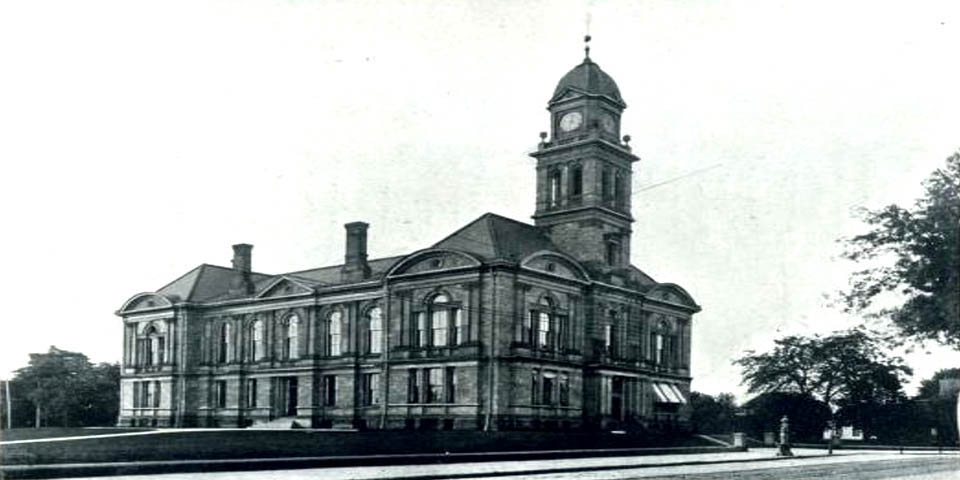 NEW CASTLE COUNTY DELAWARE COURTHOUSE CIRCA EARLY 1900s