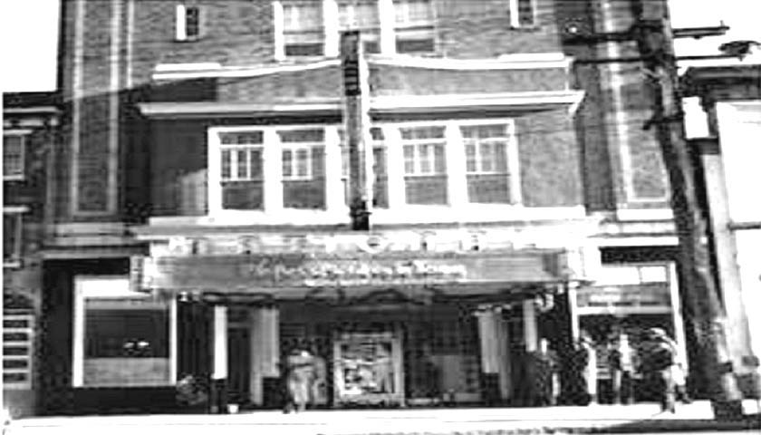 National Theatre at 810-812 North French Street Wilmington Delaware 1940s