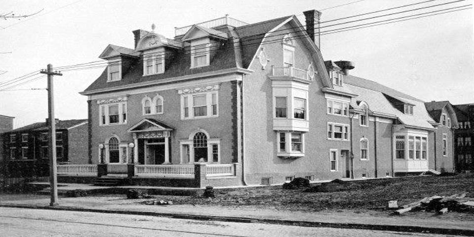 New Century Club on Delaware Avenue and Jackson Street in Wilmington Delaware early 1900s