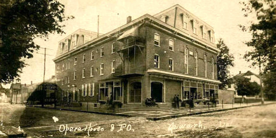 Newark Opera House in Newark Delaware 1920