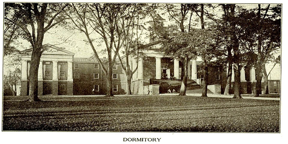 Old College on the University of Delaware Campus when it was once a dormitory 1914