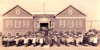 Oak Grove School near Elsmere Delaware with the school orchestra circa mid 1900s