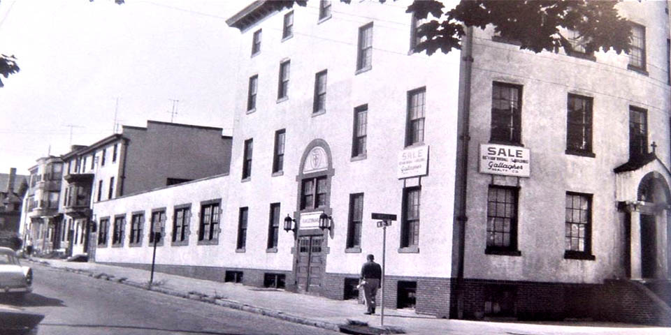 Original Salesianum School at 8th and West Streets in Quaker Hill in Wilmington Delaware 1950s