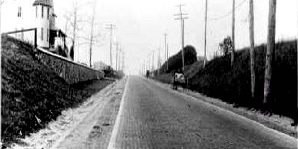 PHILADELPHIA PIKE ALONG PENNY HILL IN WILMINGTON DELAWARE 1919