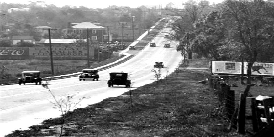 Philadelphia Pike in Holly Oak Delaware in 1929