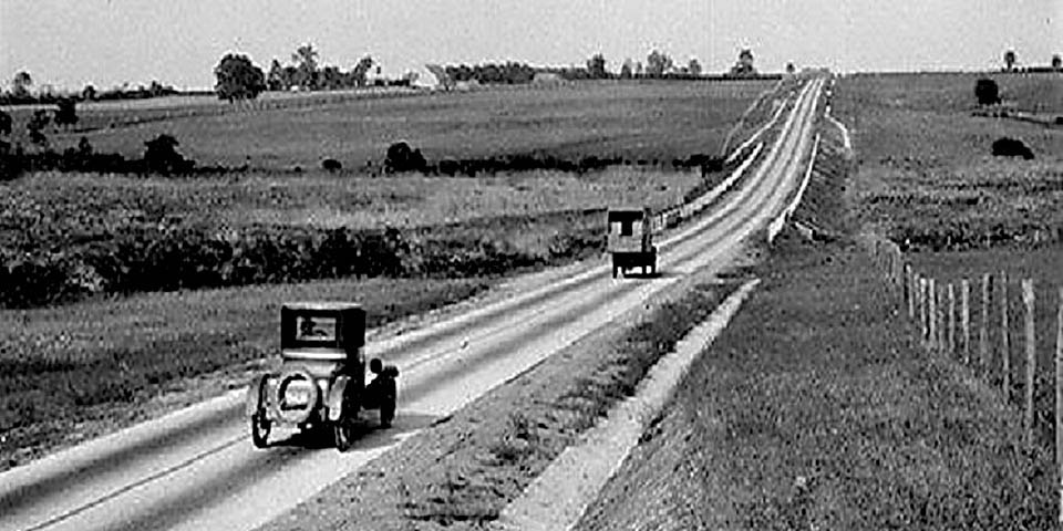 Philadelphia Pike in Wilmington Delaware 1917