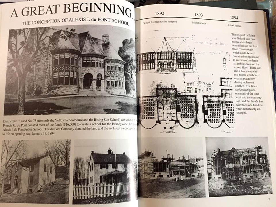 Picture from 100th year anniversary book of AI DuPont High School in Wilmington Delaware 1993