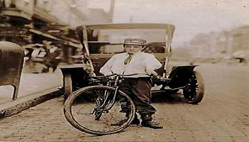 Postal Worker in Wilmington Delaware Another Lewis Hines photograph documenting child labor in 1910