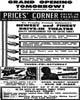 PRICES CORNER DELAWARE DRIVE-IN LONG AD GRAND OPENING