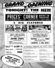 Prices Corner Delaware Drive-In Theater grand opening advertisment on 4-5-1962