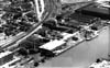 Pusey and Jones Company aerial view along Christina River in Wilmington Delaware circa