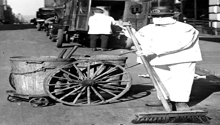 Red Cross Motor Corp in Wilmington Delaware during Flu Pandemic of 1918