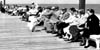 Rehoboth Beach Delaware Boardwalk on Easter Sunday in 1958