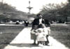 Saint Josephine Gardens Fountain across the street from the Brandywine Zoo in Wilmington Delaware 1950s