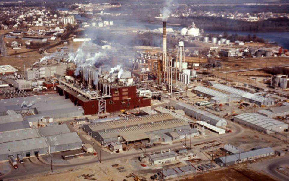 Seaford Delaware Dupont Nylon Plant circa mid 20th century