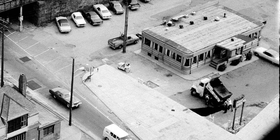 Sherwood Diner South Market Street in Wilmington Delaware 1974