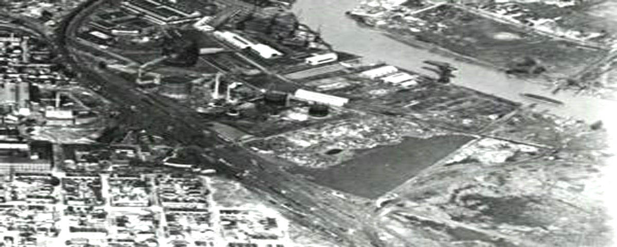 Ship Yard Dravo in Wilmington Delaware 1940s