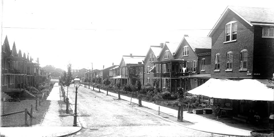 Springer Street from 7th Street in Wilmington Delaware 1910