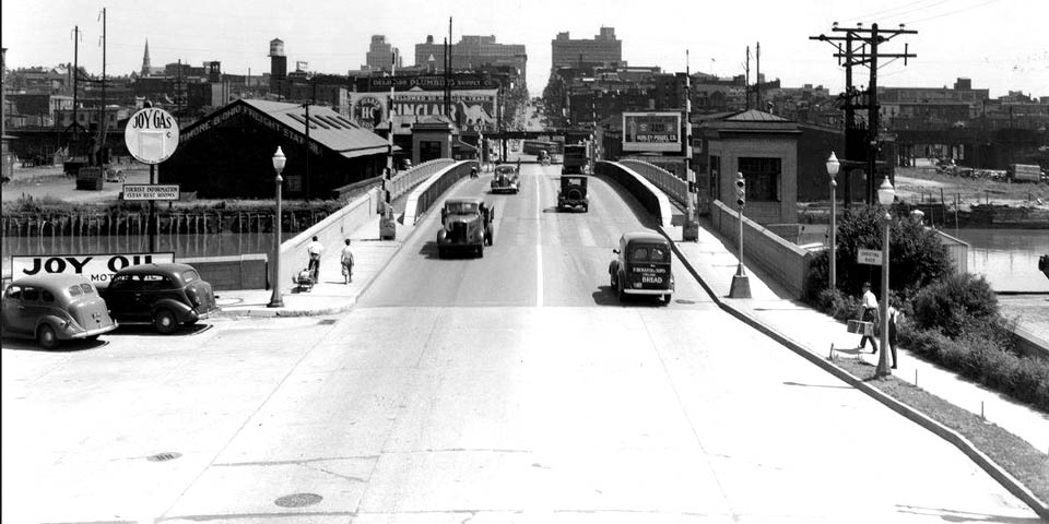 South Market Street Bridge in Wilmington Delaware Aug 21 1939 - 1