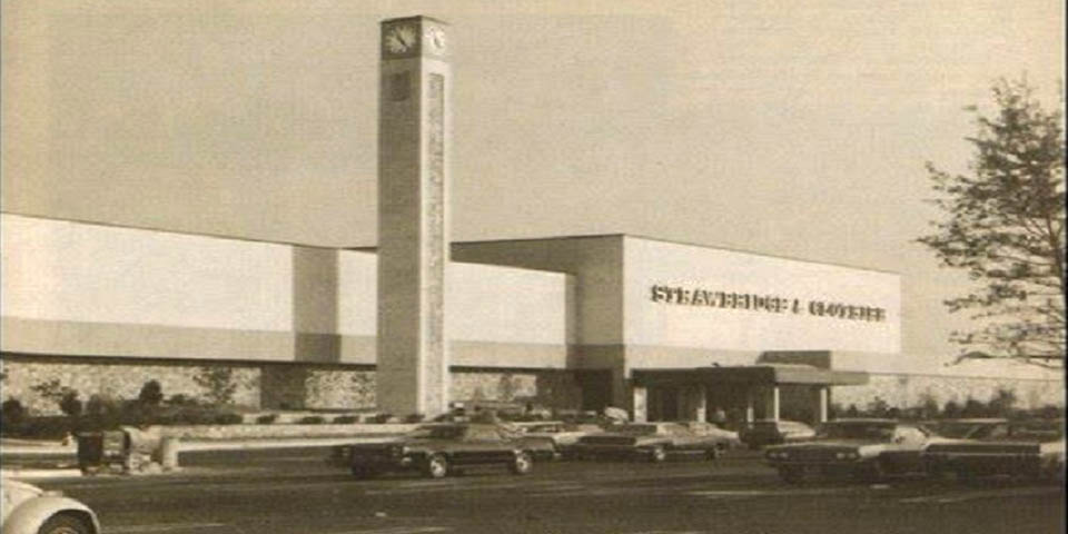 Strawbridge and Clothier store at Christiana Mall in Delaware in 1978