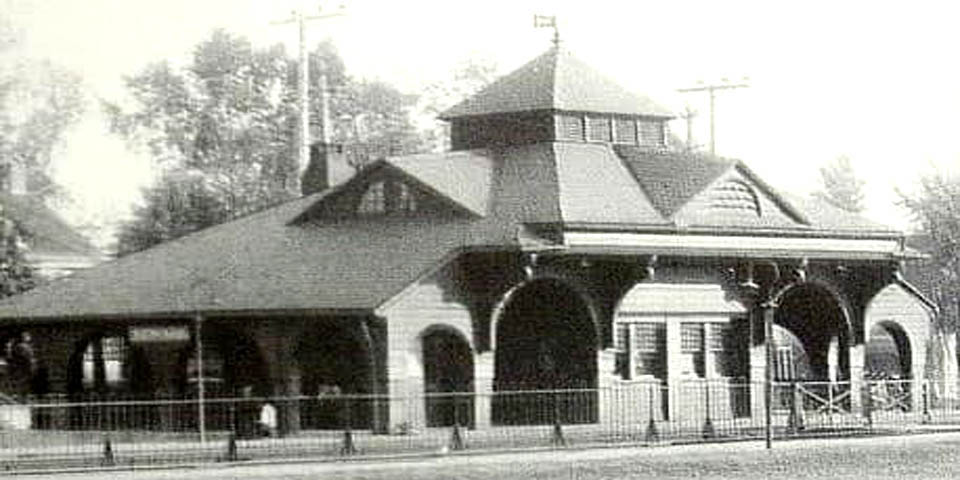 The BandO Train Depot near Main Street in Newark Delaware circa - 2