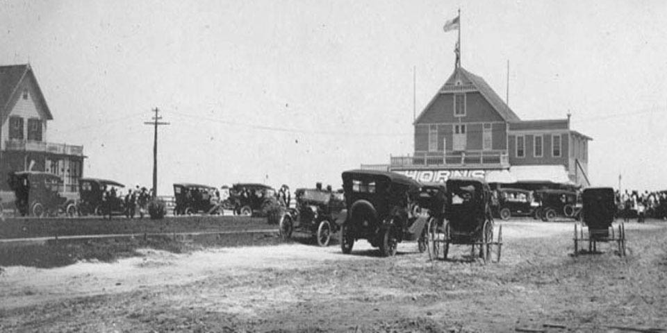 The Boulevard in Rehoboth Beach Delaware circa 1916