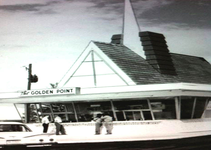 The Golden Point on Kirkwood Highway in Delaware opened August 1960
