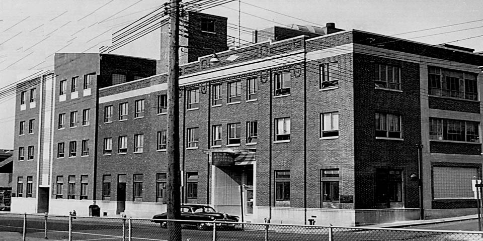 The News Journal Company on Orange Street in Wilmington Delaware 1963