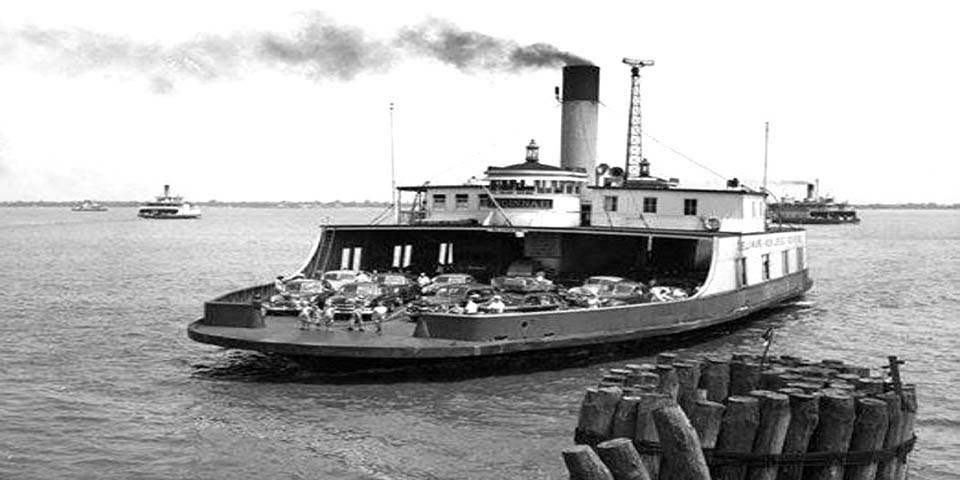 This Ferry called the Washington crossing the Delaware River for one of its last trips in August of 1951