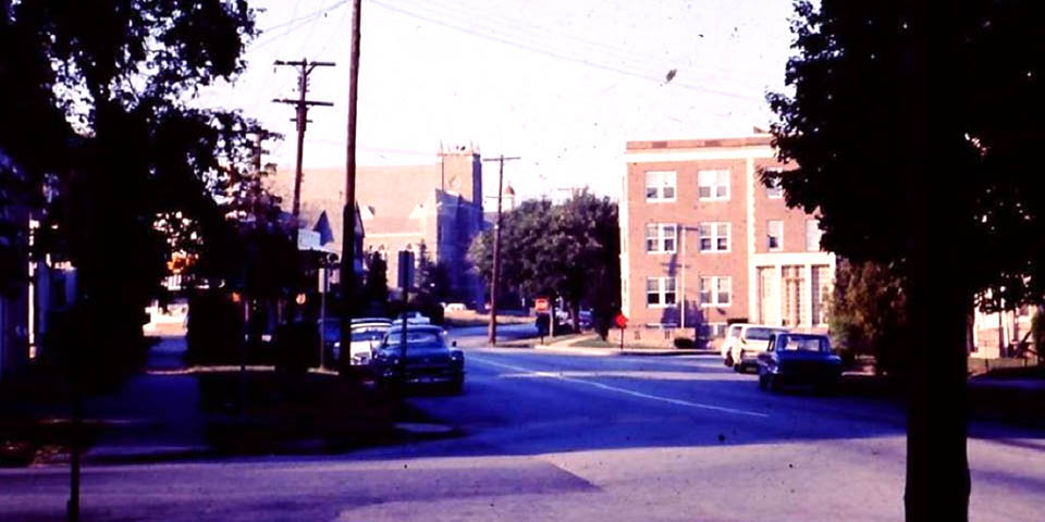Union Street and 17th Street in near Lincoln Street in Wilmington Delaware 1960s