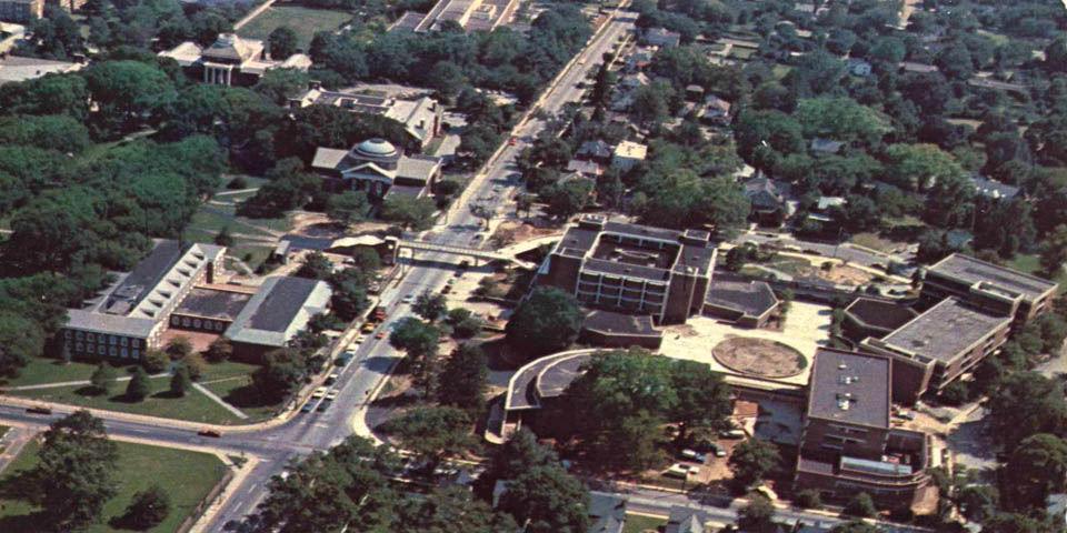 University of Delaware AREAL VIEW IN NEWARK DELAWARE CIRCA 1970s