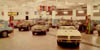 Union Park Pontiac new car prep area in Wilmington Delaware 1969