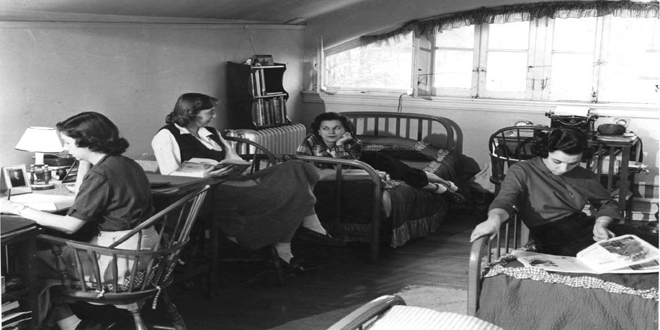 University of Delaware DORM ROOM 1960
