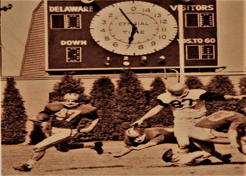 University of Delaware FOOTBALL GAME VS WEST CHESTER 1960