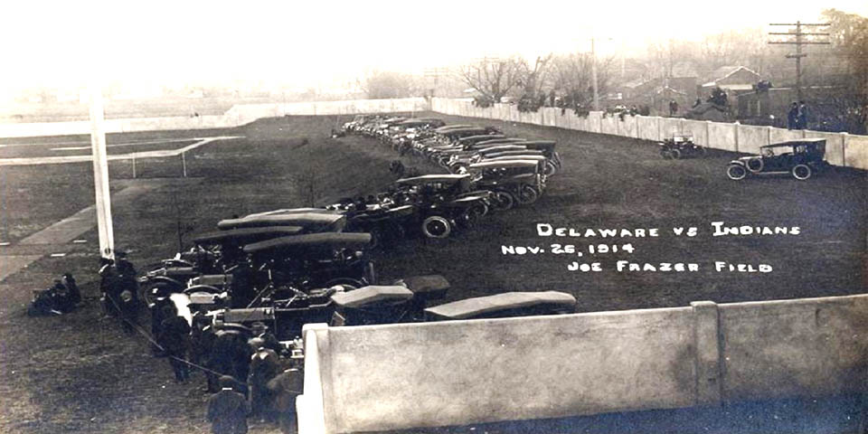 University of Delaware Football game vs Carlisle Indians at Frazer Field on November 26th 1914