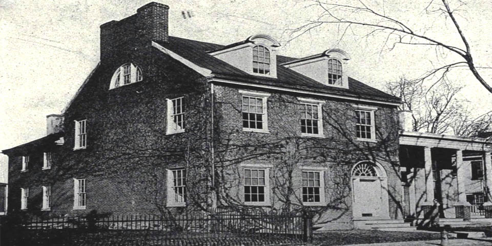 UNIVERSITY OF DELAWARE PURNELL HALL IN 1917