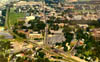 VIEW FROM AIR OF NEWARK DELAWARE 1980
