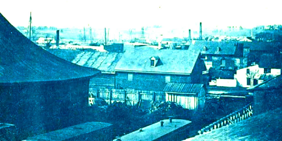 WALNUT AND WATER STREETS IN WILMINGTON DELAWARE1884