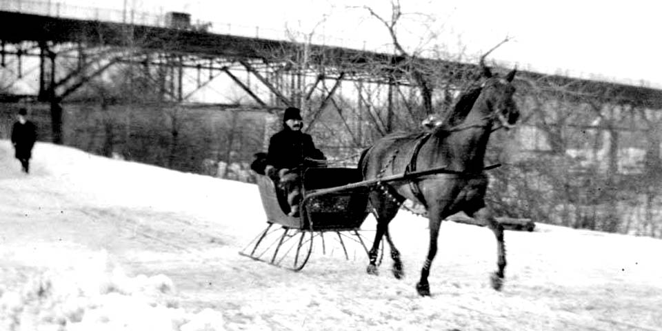 Washington Street Bridge in Wilmington Delaware in 1904