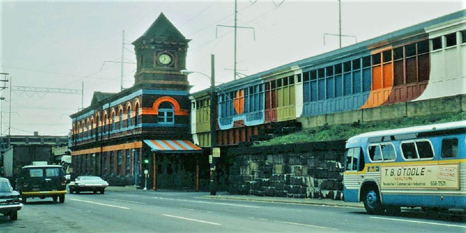 WILMINGTON TRAIN STATION IN WILMINGTON DELAWARE 1973