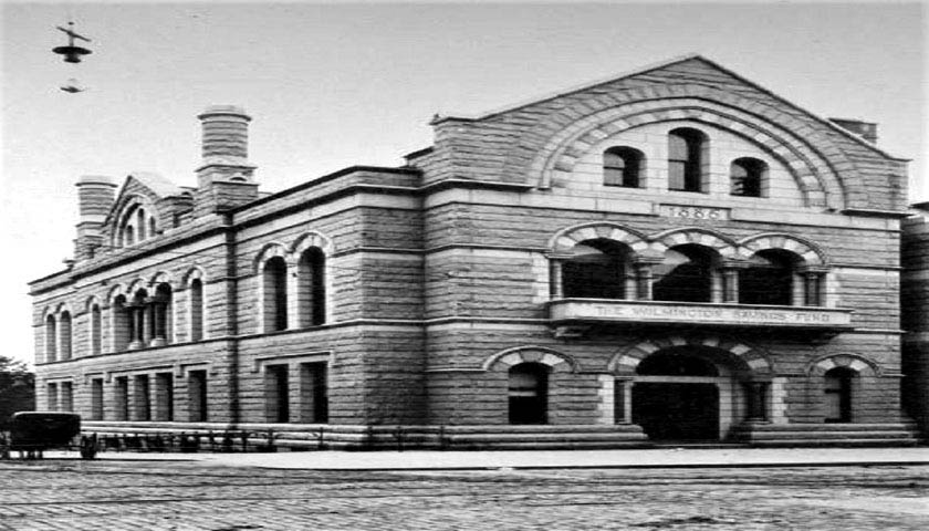 Wilmington Savings Fund Society opened its doors for business on Market Sreet in Wilmington Delaware in 1832